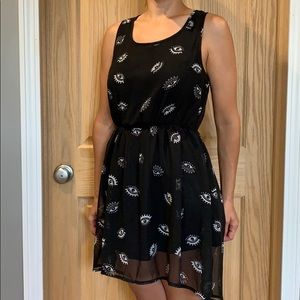 Evil Eye Sheer Dress